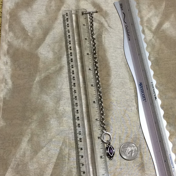 Authentic Vintage Sterling Silver Bracelet - Picture 7 of 8